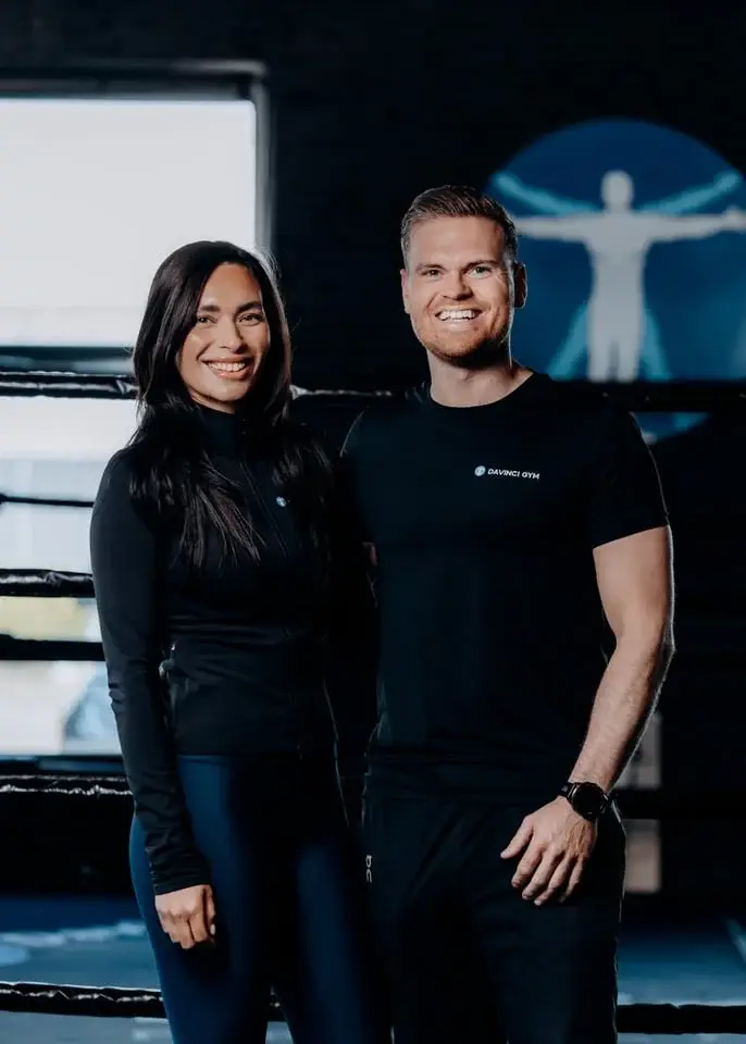 Laura van den Bron en Joeri van der Vegt, oprichters van Davinci Gym